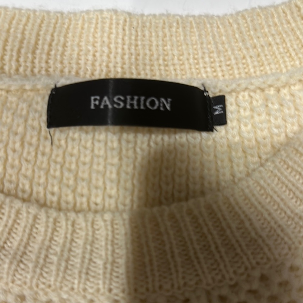 Pattern crew sweater - Picture 2 of 2